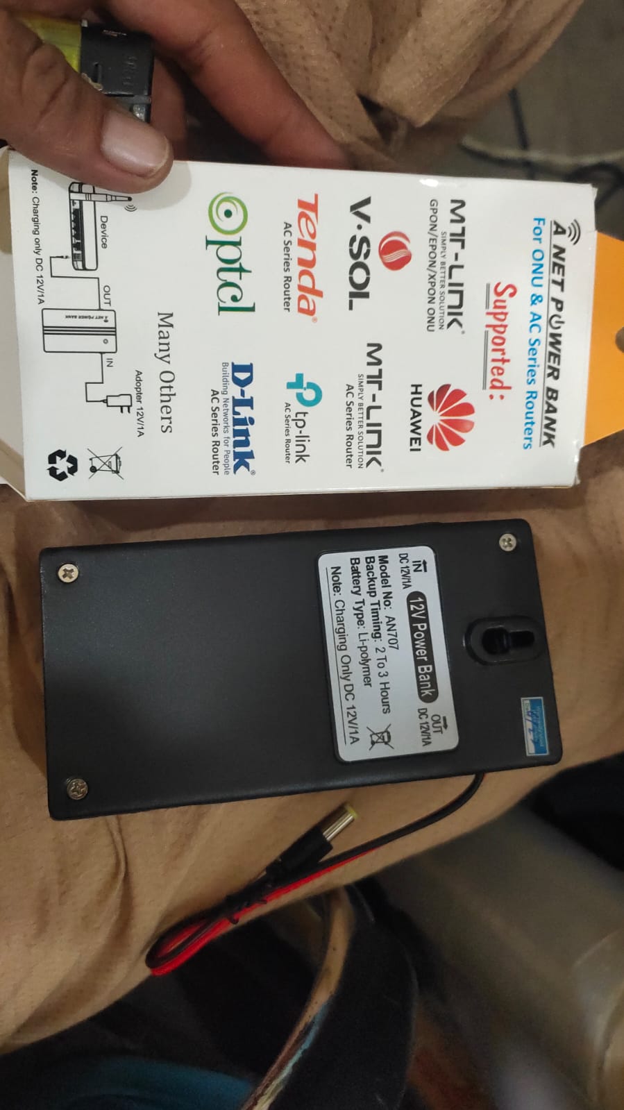 12v Router Power Bank Premium Quality Slim Design WIFI Router Power