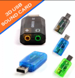 External 3D USB Sound Card Audio 5.1 Adapter Channel 3.5mm Mic Speaker Interface For Laptop,PC AUdio Splitter - Image 2