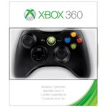 XBOX 360 WIRELESS CONTROLLER – GLOSSY BLACK
