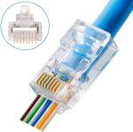 Premium Quality Double PVC RJ45 Cat6 1m,2m,5m,10m,15m,20m,25m,30m, 40m, 50, 100m, 120m Network cable LAN Cable Ethernet Cable - Image 2