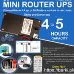 12v Router Power Bank Premium Quality Slim Design ,Auto Cut off Technology 12v Router and Media Power Bank