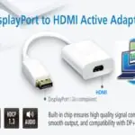 Displayport to HDMI Adapter Dp(Display Port) Male to HDMI Female Converter