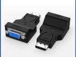 Display Port to VGA Adapter 1080P Converter DisplayPort Dp to VGA Adapter Male to Female Connector - Image 2