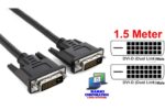 DVI Dual Link to DVI Dual Link Cable (24+1) — High-Speed HD Video Cable for Monitor, PC & Graphics — 1M / 1.5M / 2M / 3M / 5M / 10M - Image 2