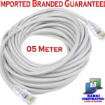5 Meter Branded OEM Ethernet Cable / Network Cable / Lan Cable Enhanced Patch cord 24awg 4pair utp 8 Cable (Multi Colors) Refurbished