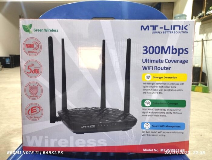 MT-Link MT-WR951HP 802.11n High-power WiFi Router 04 Antina Entire-home Coverage - Image 4