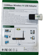 PTCL 150 mbps wireless N USB Adapter WIFI DONGLE WiFi Receiver - Image 3