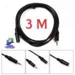 AUX Headphone 3.5mm 5 Meter and 3 MeterExtension Cable Male Female Extender Audio Wire Cord