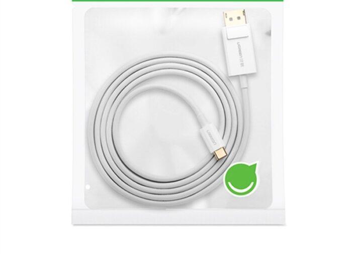 USB-C to DisplayPort Cable — USB 3.1 Type-C to DP 4K Video Adapter Cable for Laptop, MacBook & Monitor - Image 2