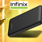 Original Infinix XP04 Power bank - 10000 mAh - Silm Power Bank all Mobile Support