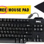 Branded OEM Dell Genuine Black Wired Keyboard (Refurbished)