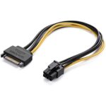 SATA Power Cable 15 Pin To 6 Pin PCI EXPRESS PCI-E Sata Graphics Converter Adapter Video Card Power Cable sata to 6