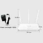 Tenda WiFi Router Three Antenna 300 MBPs - Tenda F3 - Image 3