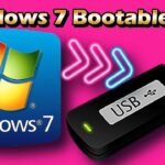 Bootable Windows 7 (86) 32 bit and 64 bit in 8 Gb USB Flash Drive