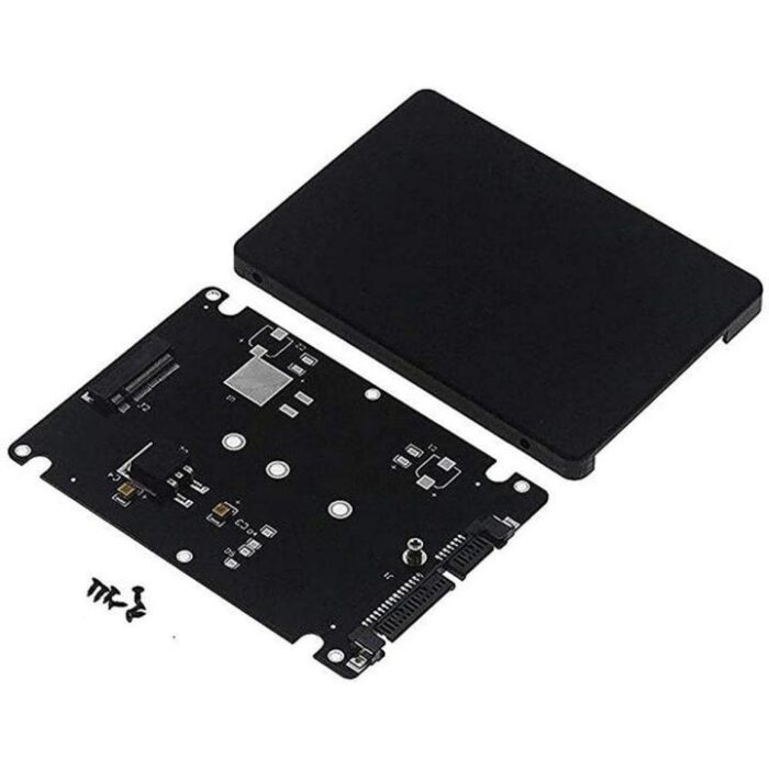 M.2 NGFF to 2.5 Inch SATA SSD/MSATA to SATA Adapter Card With Case - Image 3