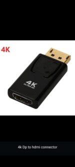 DisplayPort to HDMI Adapter, DP to HDMI Converter Display Port (Male) to HDMI (Female) Adapter - Image 3