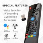 Air Fly Mouse Universal Remote with Keyboard & Intelligent IR Learning - Image 2