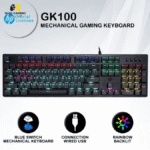 HP GK100F Mechanical Keyboard RGB Breathing Lights Blue Switch - Image 3