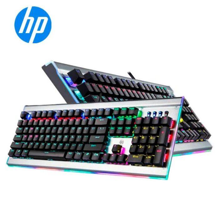 HP GK100F Mechanical Keyboard RGB Breathing Lights Blue Switch - Image 4
