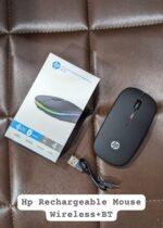 Wireless + Bluetooth Rechargable Mouse, RGB Silent Click - Image 5