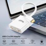USB-C to DVI Adapter – High-Performance Converter Type C to DVI