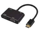 HDTV Adapter – HDMI to HDMI + VGA Converter with Audio (4K FHD) - Image 2