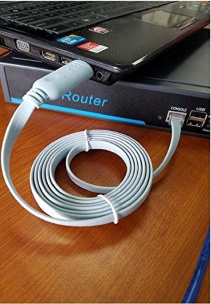 USB to Console Cable (RJ45 to USB) – High Quality Digital Cable for Cisco, Router, Switch & Network Devices - Image 2