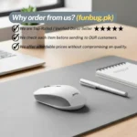 JEDEL WD156 Silent Click Dual Mode Wireless + Bluetooth Rechargeable Mouse - Image 4