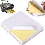 A4 Glossy Sticker Paper 135g – Inkjet Printable Sticker Sheets for Epson & Other Inkjet Printers