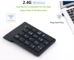 Wireless USB 2.4G Numeric Keypad – 18-Key Number Pad for PC, Laptop & Desktop - Image 2