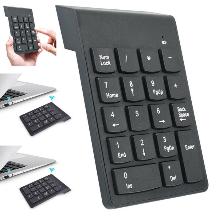 Mini USB Numeric Keypad – Compact 18-Key Numpad for Laptop & PC - Image 4