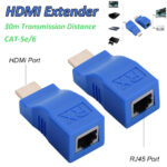 HDMI Extender 30M over CAT6 Cable – Long Distance HDMI Network Extension HDMI to HDMI Extender
