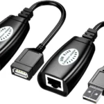 USB to RJ45 Extender Adapter – USB Extension Over Ethernet Cable up to 150ft