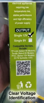 Dual Voltage 12V/9V Wi-Fi Router Power Bank – Upto 4-6 Hours Backup with Auto Cut-Off Technology - Image 5