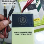 Dual Voltage 12V/9V Wi-Fi Router Power Bank – Upto 4-6 Hours Backup with Auto Cut-Off Technology