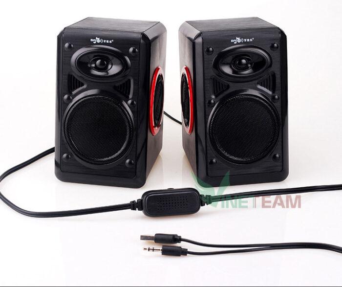 T-006 USB 2.0 Multimedia Speaker — Stereo USB Powered Speakers for PC & Laptop - Image 3