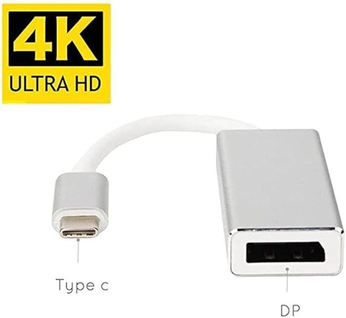 USB C to DisplayPort Converter USB 3.1 Type C DP, USB C to Display Port Converter - Image 3