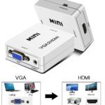 “VGA to HDMI Adapter Converter Cable — Full HD 1080p | Compatible with PC, Laptop, Projector, HDTV”