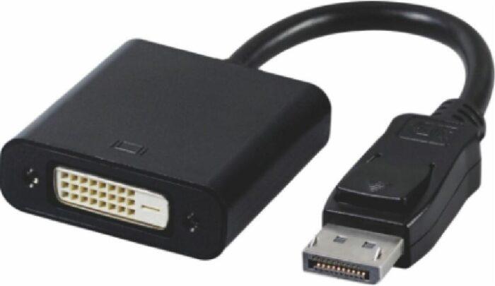 Original HP DELL Lenovo DisplayPort to DVI Connector Adapter, Converter for DP-M to DVI-I-F, DP to DVI - Image 3