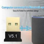 Wireless USB Bluetooth Transmitter V 5.1 CSR Mini Dongle Adapter USB 2.0 CSR 5.1 Audio Receiver For Win 8 10 PC Computer Laptop - Image 3