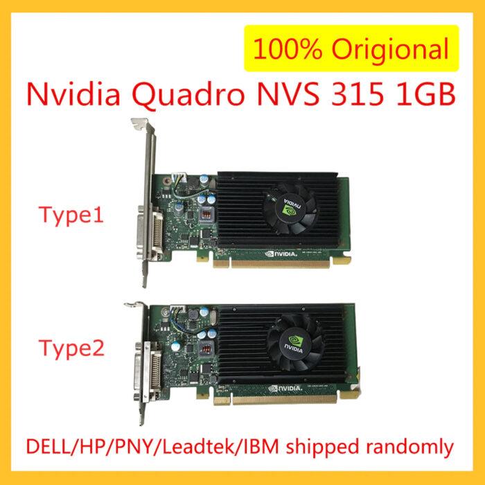 NVIDIA Quadro NVS 315 , 1GB PCIe Graphics Crad / Game Card / Video Card (with free DVI cable & DVI to VGA connector) 100% working on GTA5 and PUBG - Image 2