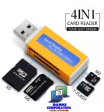ALL IN 1 CARD READER 4 in one Card Reader (SD Card, MS Card, T Flash Card, M2 Card)
