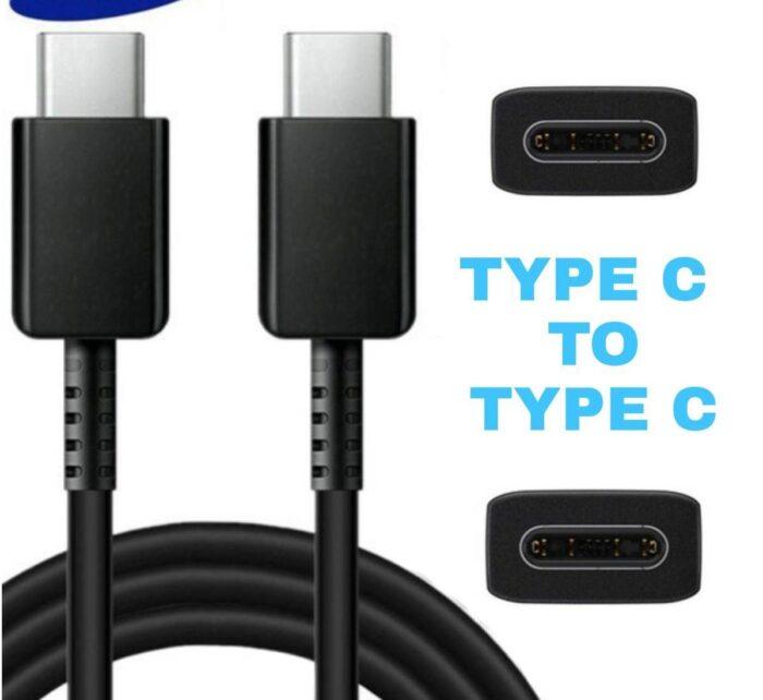 USB Type-C to Type-C Super Fast Charging Cable — Power Delivery (PD) Fast Charge & Data Sync for Mobile & Laptop - Image 2