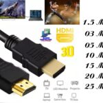 HDMI to HDMI Cable — Ultra High Speed HDMI 2.0 Video Cable | Full HD 1080P | 1.5m to 50m Length Options