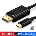 USB-C to DisplayPort Cable — USB 3.1 Type-C to DP 4K Video Adapter Cable for Laptop, MacBook & Monitor
