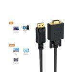 Displayport To Vga Cable 1.8m Dp Male To Vga Male Dp To Vga Cable - Image 3