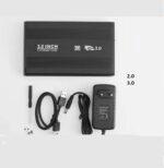 SATA to USB Converter Kit – USB to 3.5" and 2.5” Hard Drive External Kit 2 in 1 - Image 2