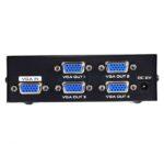 4-Port VGA Splitter – 1 PC to 4 Monitors Display Adapter with High-Resolution Support - Image 3