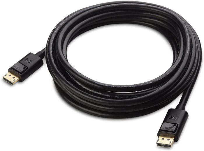 Branded OEM DP to DP Cable – 4K DisplayPort to DisplayPort Video Cable (1.5m / 3m / 5m / 10m High-Speed) - Image 2