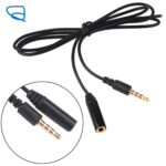 3.5mm Audio Extension Cable Male to Female – Headphone & Mic TRRS AUX Extender